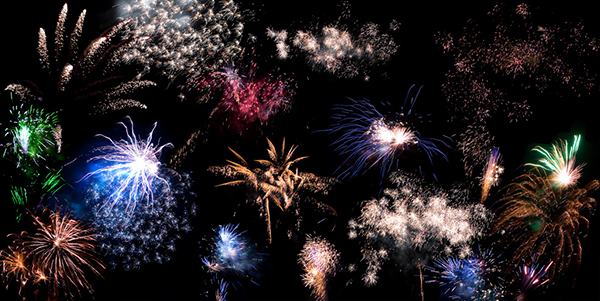 2007_july4th_composite 2007 Kauai Fireworks Composite