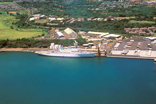 Aerial Image of Nawiliwili Harbor