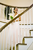 Thumbnail of Bride Coming Down Stairs